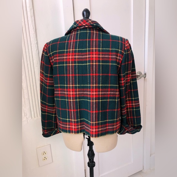 Vintage Plaid Blazer - Picture 3 of 7